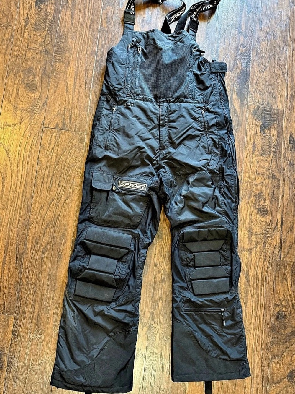 Spyder Black Ski Bib Snow Pants
